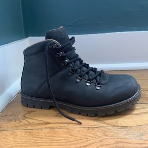 Birkenstock Jackson Boot Nubuck Leather Black European Size 43